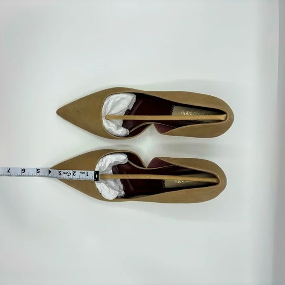 Franco Sarto Women's Tana Pointed Toe D'Orsay Mid Heel Pump Size 10 - Picture 13 of 15